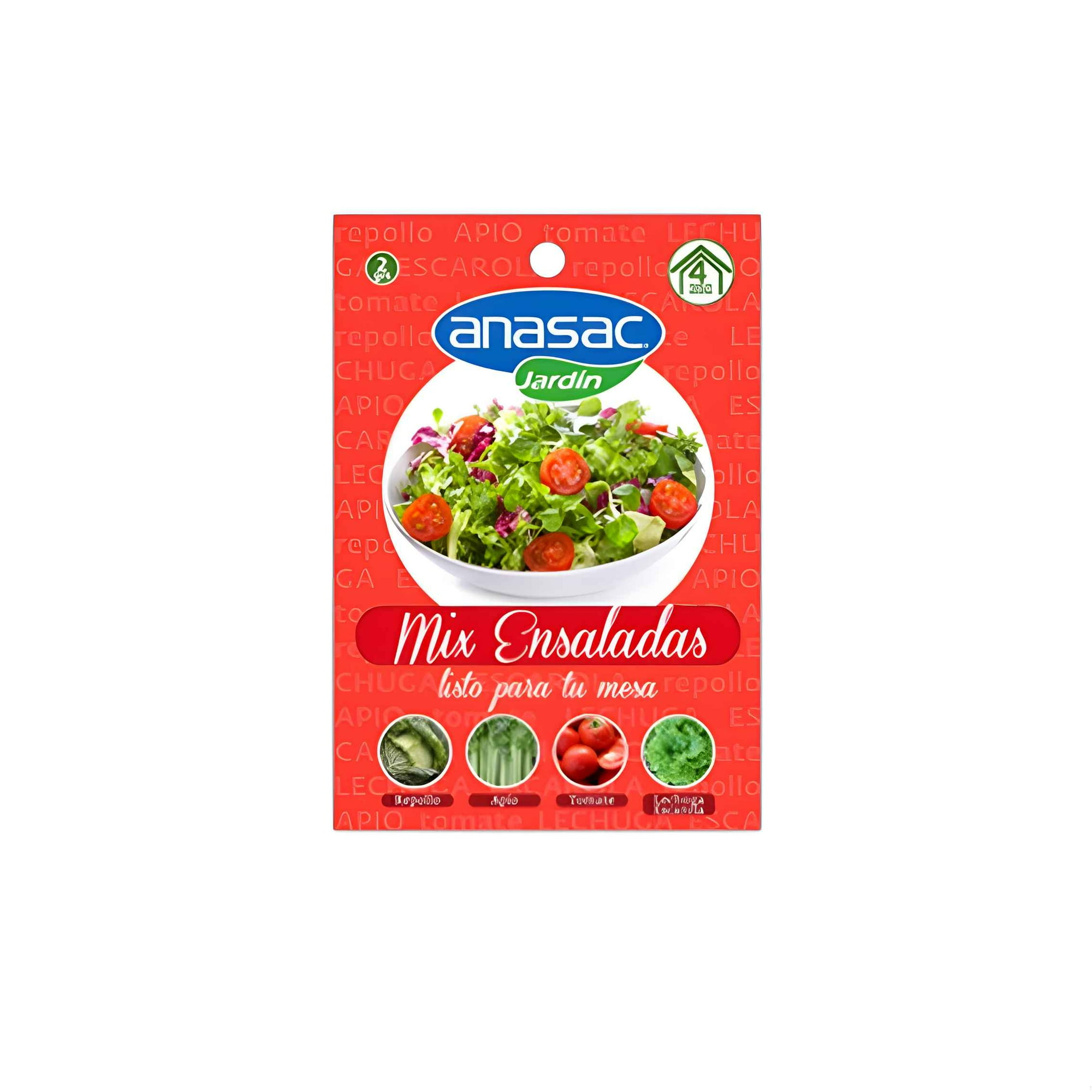 Semilla Mix Ensaladas 2grs - Anasac