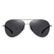 thumbnail image 3 of Gafas de sol Polaroid Vintage con revestimiento impermeable UV400 para hombre con estuche para conducir, 3 of 8