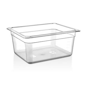 Gastroplast - Contenedor Policarbonato Transparente 1/2X15 Cms.