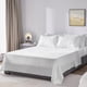 thumbnail image 5 of Juego de Ropa de Cama CozyLux Queen en Bolsa Blanco Seersucker 7 Piezas, 5 of 9