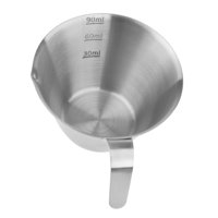 Bothyi - Taza Medidora De Espresso Con Escala Taza De Café Espresso Para Herramientas De Cocina Té 100Ml Con Boca