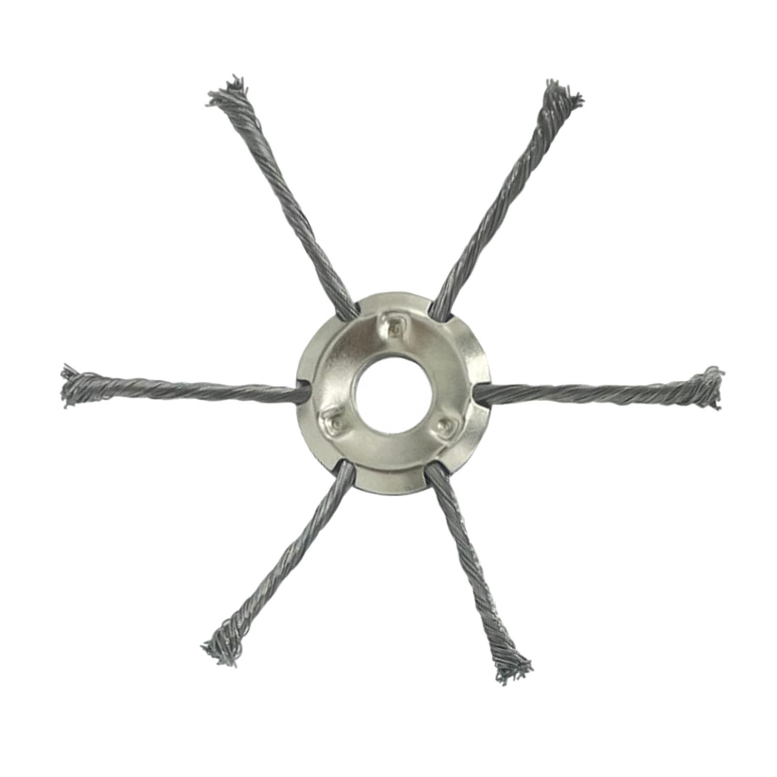 Ioensy - Cabezal De Corte De Alambre, Cabezal De Repuesto Para Comedero De Malas Hierbas Para Cortacésped, Desbrozadora, 6 Cuchillas De 7 Pulgadas