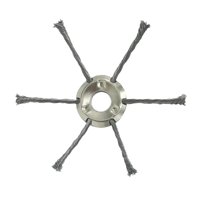 Ioensy - Cabezal De Corte De Alambre, Cabezal De Repuesto Para Comedero De Malas Hierbas Para Cortacésped, Cortador De Cepillo, Recortadora, 6 Cuchillas, 8 Pulgadas