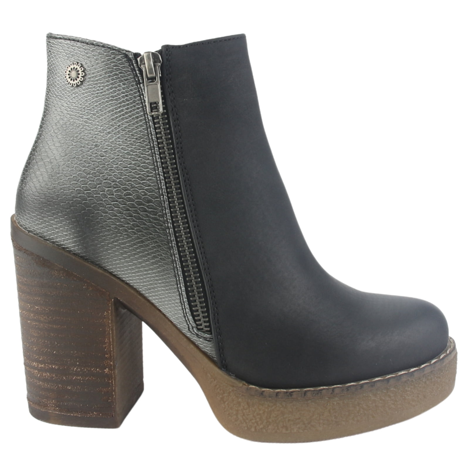 Botin Chalada Mujer Ella-1 Negro Moda