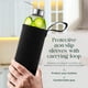 thumbnail image 4 of Set de 6 botellas de vidrio Kitchen Lux de 16 oz con cierre hermético, 4 of 7