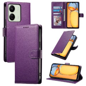 Funda Para Foxdock Xiaomi Poco M6 5G– Cuero Premium, 3 Ranuras Para Tarjetas, Protección Contra Impactos