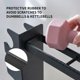 thumbnail image 5 of Rack de Pesas PROIRON 68 cm, Capacidad 450 lb, Acero, 5 of 8