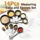 thumbnail image 2 of Set de Tazas y Cucharas Medidoras THLHKD de 16 Piezas, 2 of 3