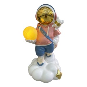 Genérico - Figura Decorativa Explorador Celestial Estatua Adorno Jhn