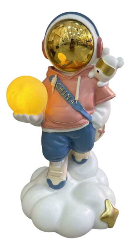 Genérico - Figura Decorativa Explorador Celestial Estatua Adorno Jhn