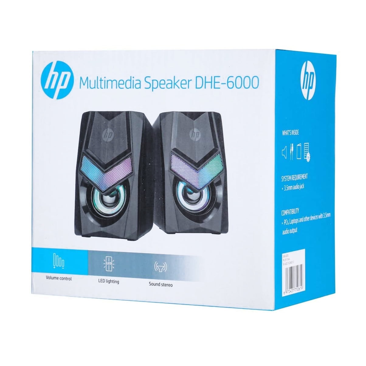 Hp - Dhe 6000 Parlantes Rgb Open Box