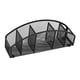 thumbnail image 3 of Decoración del organizador de escritorio de soporte de lápices 5 Compartimos de clasificación Mesh Soporte de lápiz Almacenamiento de papelería para, 3 of 5