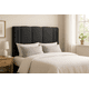 thumbnail image 3 of Respaldo De Cama 2 Plazas Milano Gris Oscuro, 3 of 3