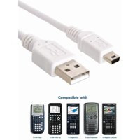 Cable Carga Usb Ienza Ti-84 Plus Blanco