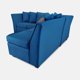 thumbnail image 4 of SOFA SECCIONAL DIVEAN 5 CUERPOS AZUL, 4 of 11