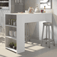 thumbnail image 1 of Isla Cocina Estantes Blanca, 1 of 7