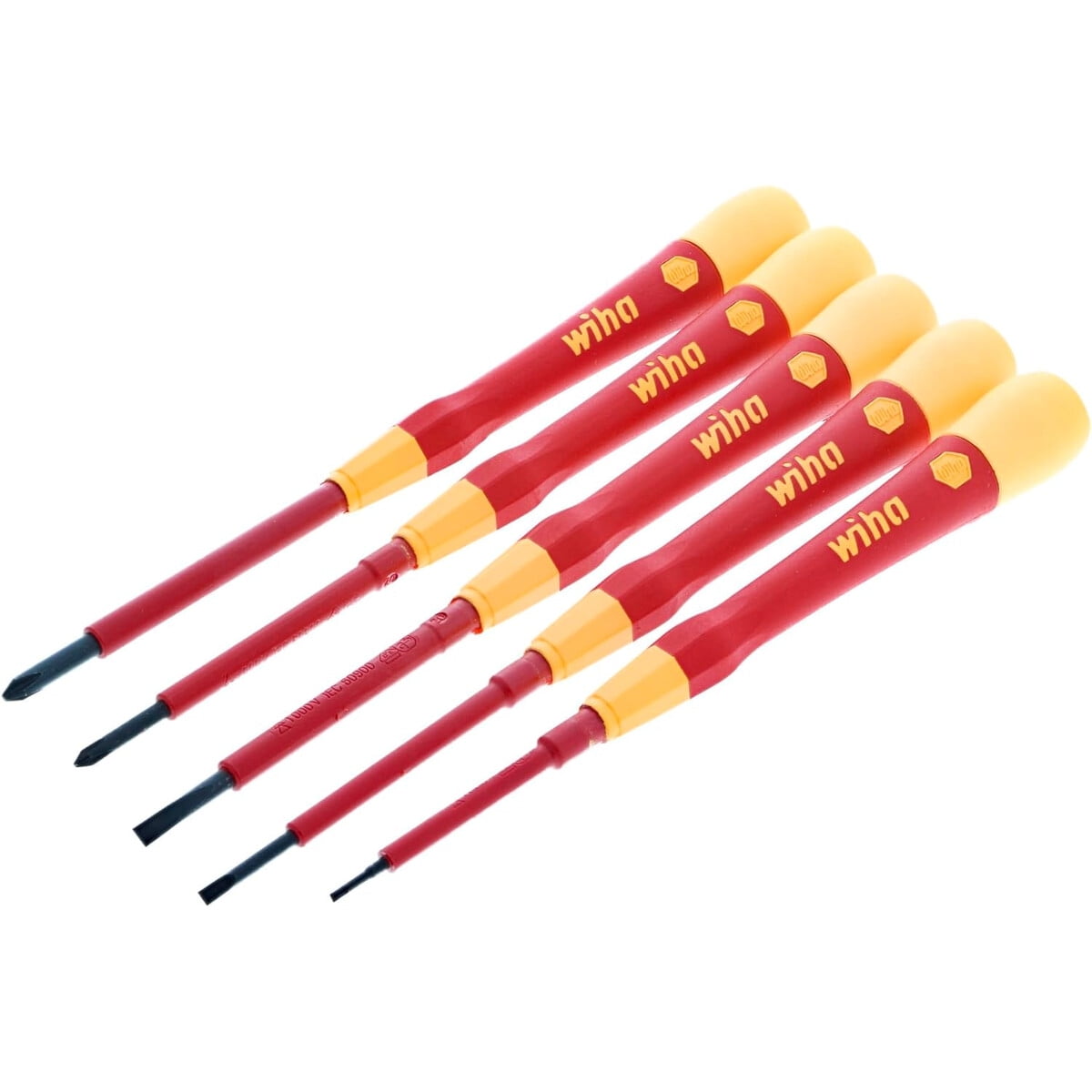Set Destornilladores Precisión Wiha 32085 Aislados 5 Pzs