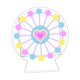 thumbnail image 4 of Holiday Treats Gift Box Trasparent Wedding Favors Party Candy Boxes Para Shop Yellow Pink Heart, 4 of 5