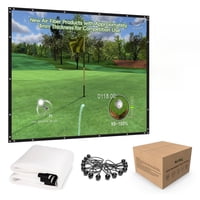 Pantalla De Impacto Para Simulador De Golf Keoltuo Professional 3D Air Mesh