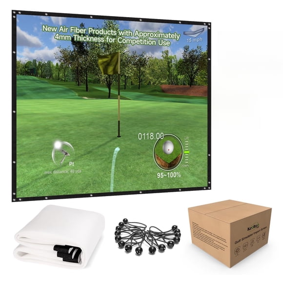 Pantalla de impacto para simulador de golf Keoltuo Professional 3D Air Mesh