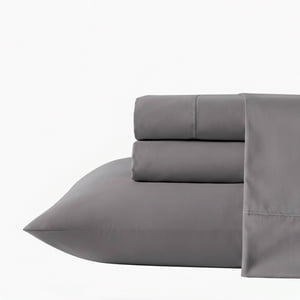 Juego De Sábanas Nautica 3Piezas Microfibra 1,5 Plazas Plomo