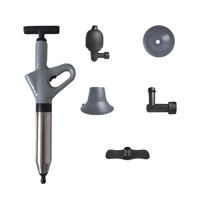 Bothyi - Desatascador De Inodoro Fregadero Desatascador Obstruido Para Drenaje De Piso Lavabo De Inodoro Obstruido Gris