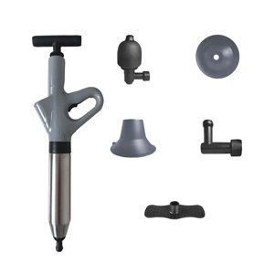 Bothyi - Desatascador De Inodoro Fregadero Desatascador Obstruido Para Drenaje De Piso Lavabo De Inodoro Obstruido Gris