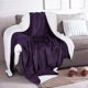 thumbnail image 5 of Blanket Utopia Bedding Sherpa, tamaño doble, ciruela, 170 x 168 cm, 480 g/m², 5 of 8