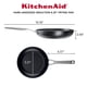 thumbnail image 2 of Sartén KitchenAid de inducción anodizada dura, antiadherente, 21 cm, 2 of 9