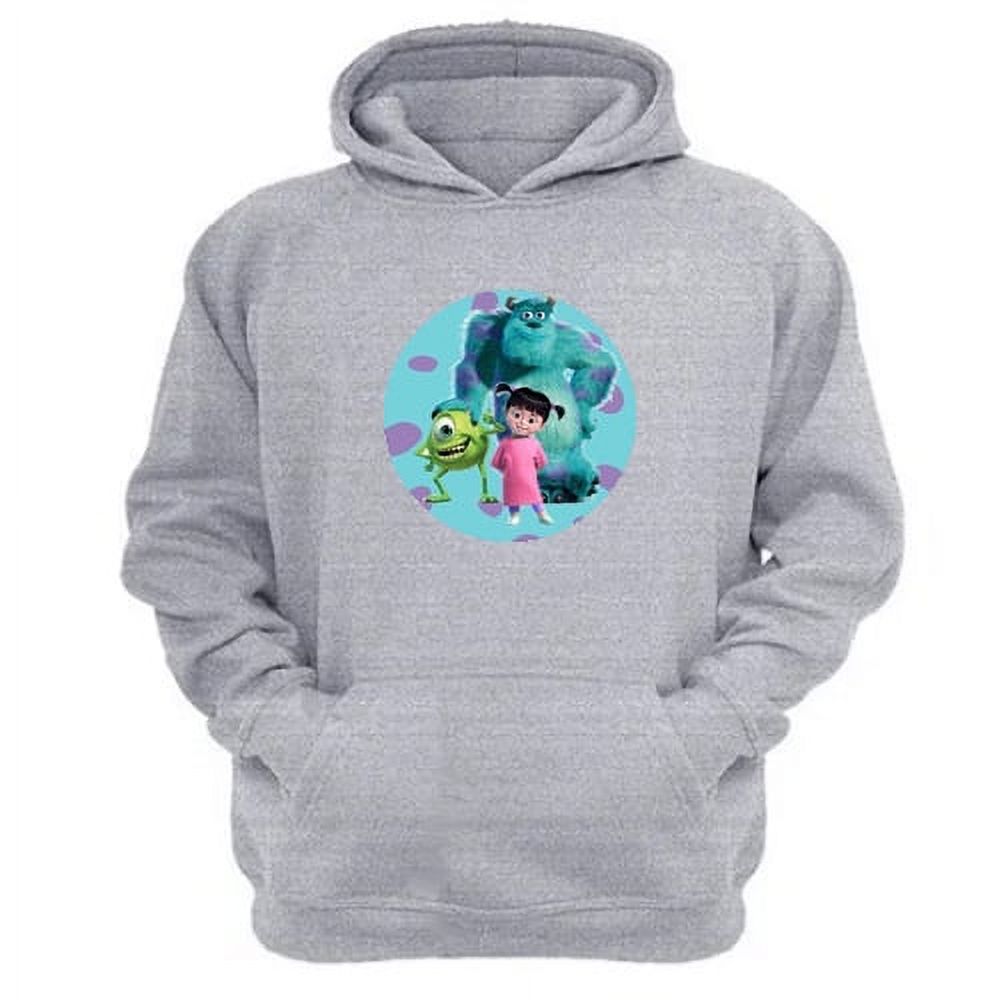 Genérico - Polerón Canguro Fabrica De Monstruos Gris Claro Talla L Unisex