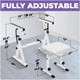 thumbnail image 2 of Soporte y Banco para Piano Liquid Stands Ajustable Blanco, 2 of 6