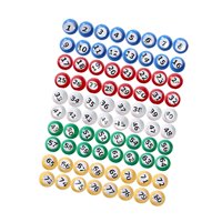 Bothyi - Bola De Bingo, Bola De Conteo Universal Duradera Para Fiestas Nocturnas, Juegos De Grupos Grandes De 1 A 80