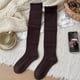 thumbnail image 1 of Calcetines Xiao Hua Blancos De Punto Acanalado 3 Pares Mujer, 1 of 2