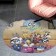 thumbnail image 4 of Baby Looney Tunes Alfombra Redonda de Felpa Coral, Antideslizante, No Desprende Pelusas, Lavable y Duradera para Salón, Dormitorio y Habitación de Niños 60cm, 4 of 6