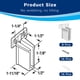 thumbnail image 2 of Soporte de alambre Hufopik para estanterías Closetmaid, paquete de 8, 2 of 7