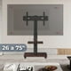 thumbnail image 1 of Soporte TV 26 a 75 Pulgadas 45Kg Soporte Premium Portátil Con Ruedas, 1 of 11