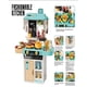 thumbnail image 3 of Set de Cocina Fashionable Kitchen para Niños con Grifo de Agua y Alimentos Térmicos – 43 Accesorios verde, 3 of 5