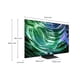 thumbnail image 2 of Smart TV Samsung 77'' OLED 4K S90D (2024) - Caja Reciclada, 2 of 8