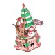 thumbnail image 3 of Creative DIY Kits de caja de música de madera Manualidades Movimiento musical giratorio MUB06, 3 of 5