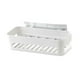 thumbnail image 4 of Estante De Almacenamiento De Ducha De Plástico Para Baño, Estante De Pared De Cocina, Blanco, 4 of 5