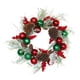 thumbnail image 2 of Adorno De Decoración De Regalo De Corona De Navidad De 20 Pulgadas Para Fiesta Decoración Del Hogar Invierno, 2 of 5