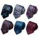 thumbnail image 1 of Set de 6 corbatas Passabin Rojo, Marrón, Gris, Azul, Verde y Paisley, 1 of 7