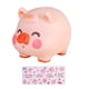 thumbnail image 4 of Caja De Cambio De Banco De Dinero, Escultura De Cerdo Adorable De Escritorio Para Ni?os, Regalo De Cumplea?os S, 4 of 5