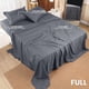 thumbnail image 2 of Juego de sábanas Utopia Bedding de microfibra totalmente cepillada, color gris, 2 of 7