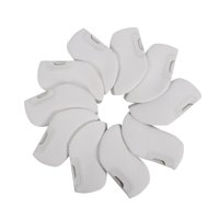 Ioensy - 10X Fundas Para Palos De Golf Fundas Para Palos De Golf Para Putters Madera Blanco
