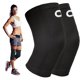 thumbnail image 1 of Rodillera Crucial Compression Talle M Negra, Par, 1 of 3