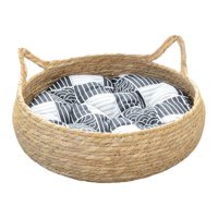 Magideal - Cama Rascadora Para Gatos Con Cojín Extraíble, Accesorios Suaves, Cama Universal Lavable Para Salón, Rascador Para Gatos Para Descanso De Cachorros, P Azul 40Cm