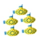 thumbnail image 4 of 5 Piezas Mini Submarino Adorno Para Tanque De Peces Decorativo Versátil Juguete Para Niños Amarillo, 4 of 5