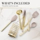 thumbnail image 2 of Juego de Utensilios de Cocina STYLED SETTINGS de 7 Piezas Beige y Dorado, 2 of 7