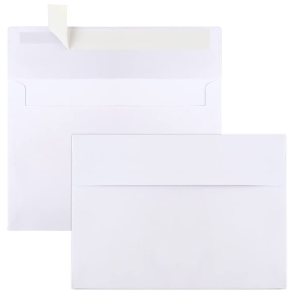 Sobre Joyberg A7 blanco, 50 paquetes de 13 x 18 cm, autoadhesivo